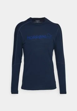 Norrøna Falketind Equaliser Round Neck - Long Sleeved Top - Indigo Night -Norrøna Shop 049dc35c6eb344e082b8c66d2a8b43b1