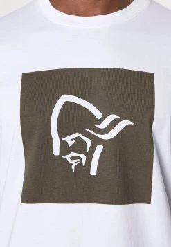 Norrøna /29 Square Viking - Print T-Shirt - White -Norrøna Shop 1db3bfda88914e41a2e15ab1a50b044a