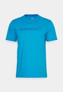 Norrøna Viking - Print T-Shirt - Hawaiian Surf Blue -Norrøna Shop 4398f9e5f1c641dc95571b448e34824d