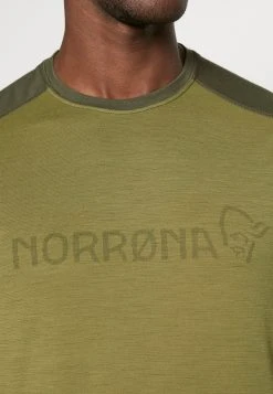 Norrøna Falketind Equaliser- Print T-Shirt - Khaki -Norrøna Shop 44cf12b5419242599d348fb76c382b8f