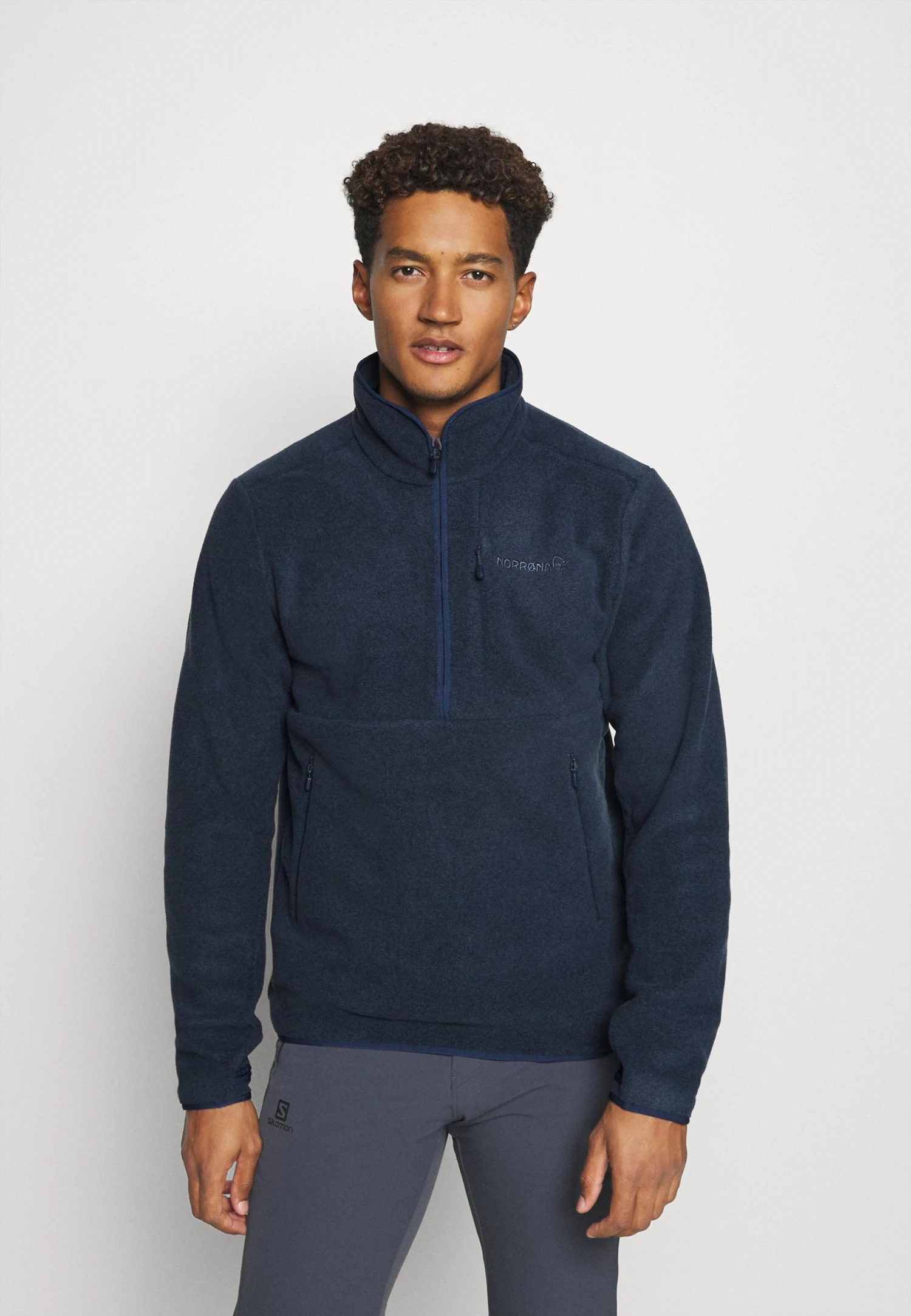 Norrøna Warm Halfzip Unisex - Fleece Jumper - Grey 3 Norrøna Warm Halfzip Unisex - Fleece Jumper - Grey