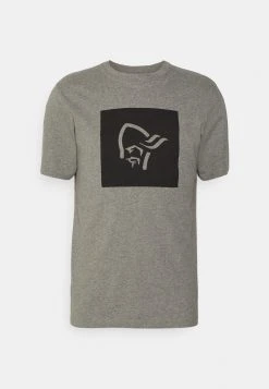 Norrøna /29 Square Viking - Print T-Shirt - Drizzle Melange