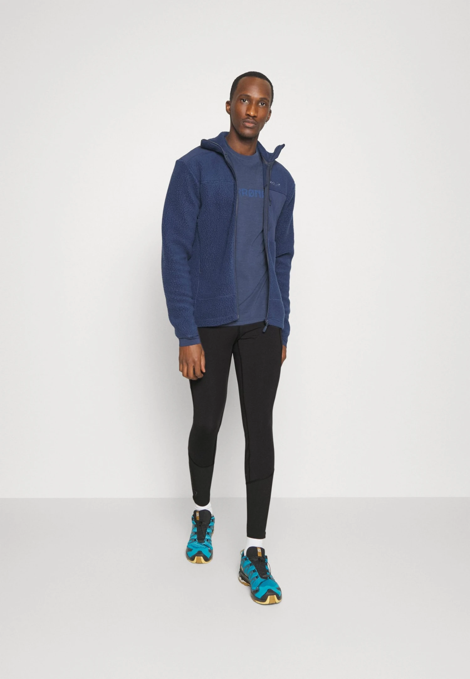 Norrøna Senja Equaliser - Leggings - Caviar 4 Norrøna Senja Equaliser - Leggings - Caviar - Image 2