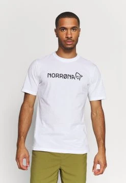 Norrøna Viking - Print T-Shirt - Pure White