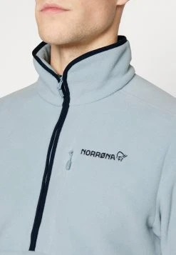 Norrøna Warm Halfzip Unisex - Fleece Jumper - Blue Fog -Norrøna Shop 90e7e0d3b93242ceaf8615988f8e3cf5