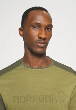 Norrøna Falketind Equaliser Round Neck - Long Sleeved Top - Khaki -Norrøna Shop 9a6c6a3ed405409ab89ab6c3e7834425