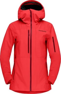 Norrøna Lofoten Gore-Tex Insulated Jacket - Women's|-|Manteau Isolé Lofoten Gore-Tex - Femme -Norrøna Shop NOR 1007 18 7ECrisp 20Ruby