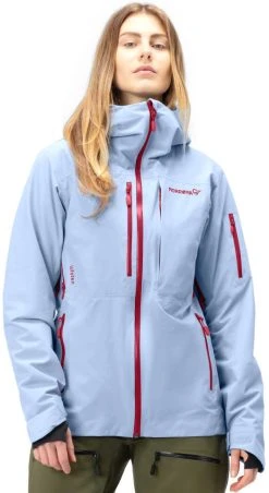 Norrøna Lofoten Gore-Tex Insulated Jacket - Women's|-|Manteau Isolé Lofoten Gore-Tex - Femme -Norrøna Shop NOR 1007 18 7E 7EModel1 20Serenity