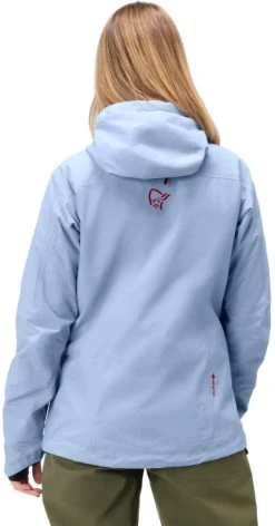 Norrøna Lofoten Gore-Tex Insulated Jacket - Women's|-|Manteau Isolé Lofoten Gore-Tex - Femme -Norrøna Shop NOR 1007 18 7E 7EModel2 20Serenity 15a22315 bffd 48d7 8d96 d3f046605168