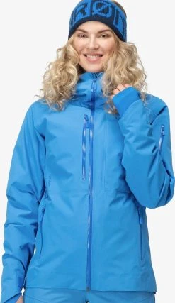 Norrøna Lofoten Gore-Tex Insulated Jacket - Women's|-|Manteau Isolé Lofoten Gore-Tex - Femme -Norrøna Shop NOR 1007 18 7E 7Efront 20Campanula