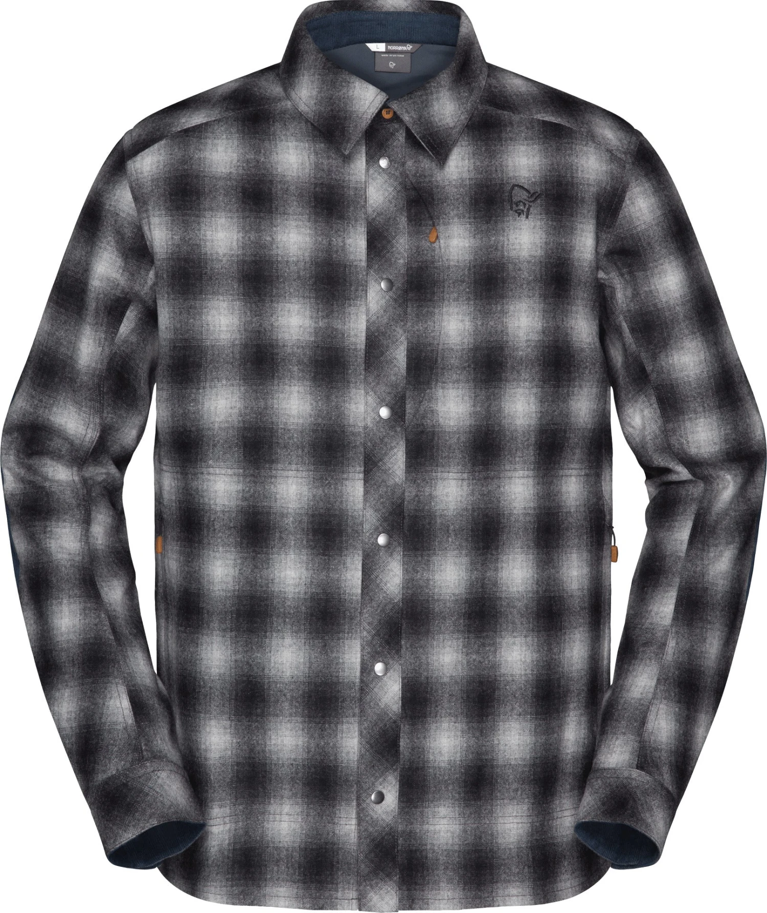 Norrøna Tamok Wool Shirt - Men's|-|Chemise En Laine Tamok - Homme 6 Norrøna Tamok Wool Shirt - Men's|-|Chemise En Laine Tamok - Homme - Image 4