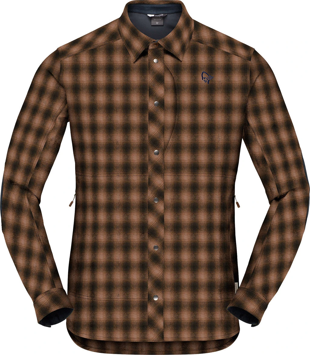 Norrøna Tamok Wool Shirt - Men's|-|Chemise En Laine Tamok - Homme 5 Norrøna Tamok Wool Shirt - Men's|-|Chemise En Laine Tamok - Homme - Image 3