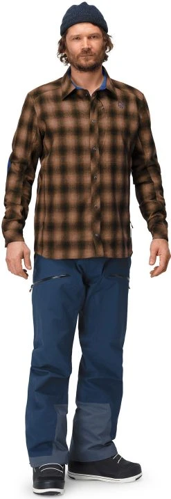 Norrøna Tamok Wool Shirt - Men's|-|Chemise En Laine Tamok - Homme 19 Norrøna Tamok Wool Shirt - Men's|-|Chemise En Laine Tamok - Homme -Norrøna Shop NOR 1206 19 7E 7EFront 20Emperador