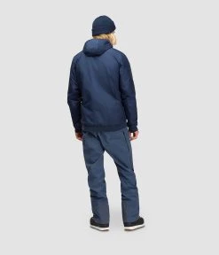 Norrøna Røldal Insulated Hood Jacket - Men's|-|Manteau Isolé à Capuchon Røldal - Homme -Norrøna Shop NOR 1413 18 7E 7Eback 20Indigo 20Night