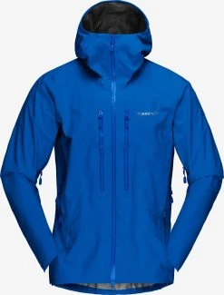 Norrøna Trollveggen Gore-Tex Pro Jacket - Men's|-|Manteau Trollveggen Gore-Tex Pro - Homme -Norrøna Shop NOR 1603 19 7EOlympian 20Blue