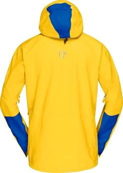 Norrøna Trollveggen Gore-Tex Pro Jacket - Men's|-|Manteau Trollveggen Gore-Tex Pro - Homme -Norrøna Shop NOR 1603 19 7E 7EDetail2 20Lemon 20Chrome