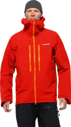 Norrøna Trollveggen Gore-Tex Pro Jacket - Men's|-|Manteau Trollveggen Gore-Tex Pro - Homme -Norrøna Shop NOR 1603 19 7E 7EFront 20Arednalin 20 20Orange 20Popsicle
