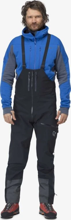 Norrøna Trollveggen Gore-Tex Pro Bib - Men's|-|Salopette Trollveggen Gore-Tex Pro - Homme -Norrøna Shop NOR 1604 19 7E 7Emodelf 20Caviar 4b68cd02 3046 4ae0 bb4a 401bc4eab63e