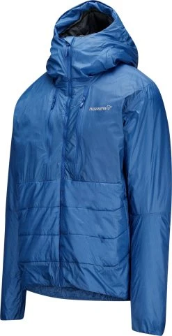 Norrøna Trollveggen Primaloft100 Zip Hood - Men's|-|Trollveggen Primaloft100 à Capuchon Et Glissière - Homme -Norrøna Shop NOR 1620 19 7E 7EStudio 20Side 20Olympian 20Blue