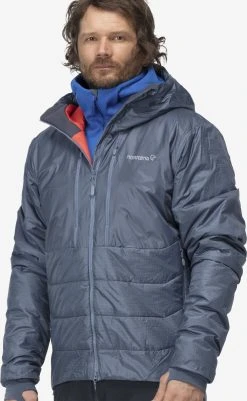 Norrøna Trollveggen Primaloft100 Zip Hood - Men's|-|Trollveggen Primaloft100 à Capuchon Et Glissière - Homme -Norrøna Shop NOR 1620 19 7E 7Ef 20Cool 20Black