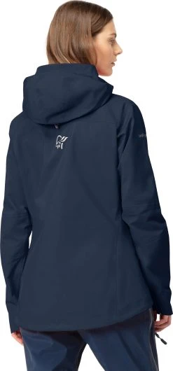 Norrøna Trollveggen GORE-TEX Pro Light Jacket - Women's|-|Manteau GORE-TEX Pro Light Trollveggen - Femme -Norrøna Shop NOR 1625 22 7E 7EBack 20Indigo 20Night 20 20Indigo 20Night