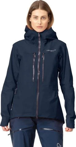 Norrøna Trollveggen GORE-TEX Pro Light Jacket - Women's|-|Manteau GORE-TEX Pro Light Trollveggen - Femme -Norrøna Shop NOR 1625 22 7E 7EFront 20Indigo 20Night 20 20Indigo 20Night 91216d8d 1559 466f 8339 bf7d3378d236