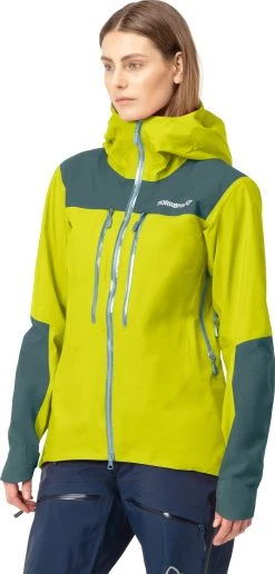 Norrøna Trollveggen GORE-TEX Pro Light Jacket - Women's|-|Manteau GORE-TEX Pro Light Trollveggen - Femme -Norrøna Shop NOR 1625 22 7E 7ESide 20Sulphur 20Spring 20 20North 20Atlantic