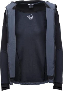 Norrøna Trollveggen Powerstretch Pro Zip Hoodie - Women's|-|Sweat à Capuche Zippé Trollveggen Powerstretch Pro - Femme -Norrøna Shop NOR 1627 19 7E 7EStudio 20Open 20Caviar