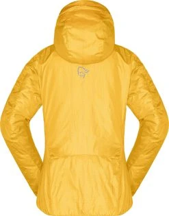 Norrøna Trollveggen Primaloft100 Zip Hood - Women's|-|Manteau Trollveggen Primaloft100 - Femme -Norrøna Shop NOR 1630 19 7E 7EDetail2 20Lemon 20Chrome