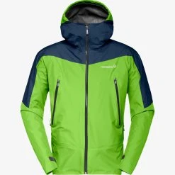 Norrøna Falketind Gore-Tex Jacket - Men's|-|Manteau Falketind Gore-Tex - Homme -Norrøna Shop NOR 1804 17 7EBamboo 20Green