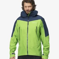 Norrøna Falketind Gore-Tex Jacket - Men's|-|Manteau Falketind Gore-Tex - Homme -Norrøna Shop NOR 1804 17 7E 7EFront 20Bamboo 20Green