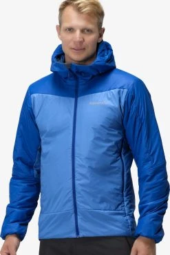 Norrøna Falketind Thermo60 Hood - Men's|-|Manteau Falketind Thermo60 - Homme -Norrøna Shop NOR 1804 20 7E 7EDetail 201 20Campanula