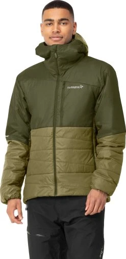 Norrøna Falketind Thermo60 Hoody - Men's|-|Manteau à Capuchon Thermo60 Falketind - Homme -Norrøna Shop NOR 1804 22 7E 7EFront 20Olive 20Night 20 20Olive 20Drab