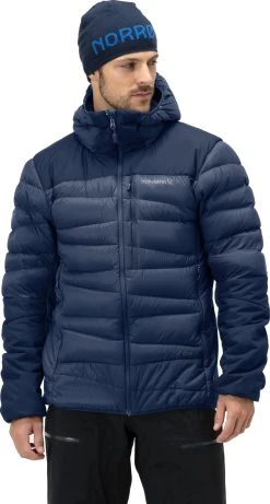 Norrøna Falketind Down750 Jacket - Men's|-|Manteau Falketind Down750 - Homme -Norrøna Shop NOR 1833 20 7E 7EFront 20Indigo 20Night