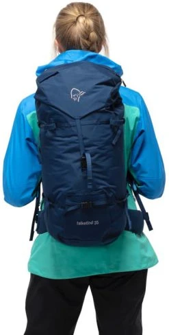 Norrøna Falketind 35L Bag Pack - Unisex|-|Sac à Dos Falketind 35L - Unisexe -Norrøna Shop NOR 1849 20 7E 7EModel2 20Indigo 20Night