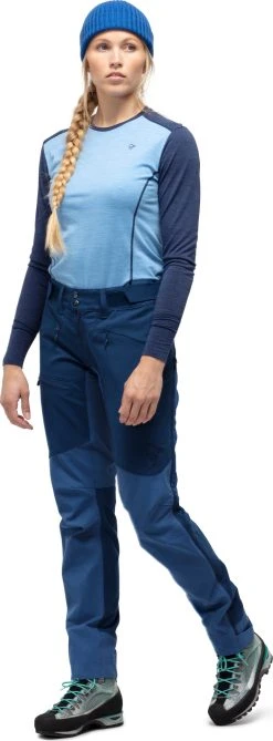 Norrøna Falketind Flex1 Heavy Duty Pants - Women's|-|Pantalon Falketind Flex1 Heavy Duty - Femme -Norrøna Shop NOR 1864 20 7E 7EDetail2 20Indigo 20Night