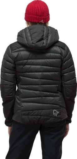 Norrøna Falketind Down750 Hood - Women's|-|Veste à Capuche Falketind Down750 - Femme -Norrøna Shop NOR 1870 20 7E 7EBack 20Caviar