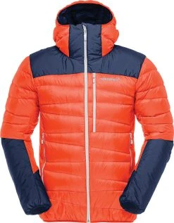 Norrøna Falketind Down750 Hood Jacket - Men's|-|Manteau à Capuchon En Duvet750 Falketind - Homme -Norrøna Shop NOR 1877 17 7EScarlet 20Ibis