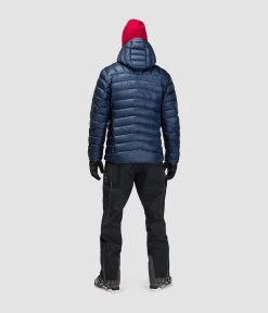 Norrøna Lyngen Down850 Hood Jacket - Men's|-|Manteau En Duvet à Capuchon Lyngen 850 - Homme -Norrøna Shop NOR 2005 18 7E 7Eback 20Indigo 20Night