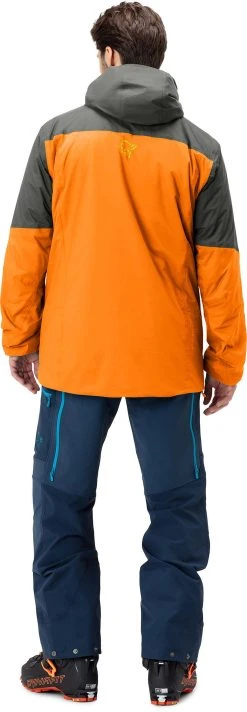 Norrøna Lyngendri2 Thermo60 Jacket - Men’s|-|Manteau Lyngendri2 Thermo60 - Homme -Norrøna Shop NOR 2005 21 7E 7EBack1 20Castor 20Grey 20 20Orange 20Popsicle