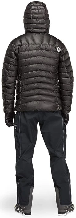 Norrøna Lyngen Gore-Tex Infinium Down850 Hood Jacket - Men's|-|Manteau à Capuchon En Duvet 850 Lyngen Gore-Tex Infinium - Homme -Norrøna Shop NOR 2054 18 7E 7EBack 20Caviar