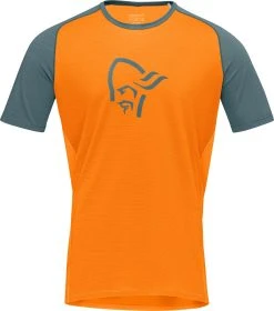 Norrøna Fjørå Wool T-Shirt - Men's|-|T-shirt En Laine De Fjørå - Homme -Norrøna Shop NOR 2224 21 7ENorth 20Atlantic 20 20Orange 20Popsicle 50d04252 2087 471b 8f8b cc38c7bd8425