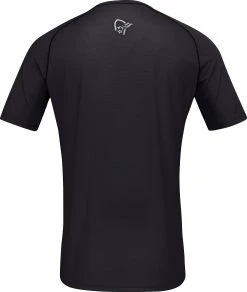 Norrøna Fjørå Wool T-Shirt - Men's|-|T-shirt En Laine De Fjørå - Homme -Norrøna Shop NOR 2224 21 7E 7EBack 20Caviar 395034a9 a97a 41ad b924 5dd83059692d