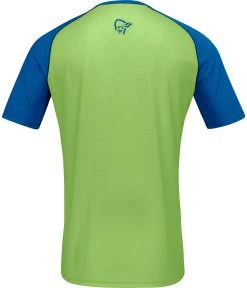 Norrøna Fjørå Wool T-Shirt - Men's|-|T-shirt En Laine De Fjørå - Homme -Norrøna Shop NOR 2224 21 7E 7EBack 20Indigo 20Night 20 20Foliage