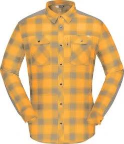 Norrøna Svalbard Flannel Shirt - Men's|-|Chemise En Flanelle Svalbard - Homme -Norrøna Shop NOR 2404 19 7EOrange 20Crush