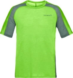 Norrøna Bitihorn Wool T-Shirt - Men's|-|T-Shirt En Laine Bitihorn - Homme -Norrøna Shop NOR 2615 18 7EBamboo 20Green