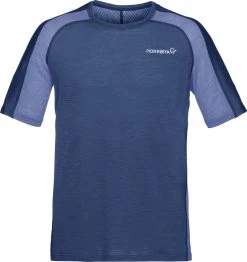 Norrøna Bitihorn Wool T-Shirt - Men's|-|T-Shirt En Laine Bitihorn - Homme -Norrøna Shop NOR 2615 18 7EIndigo 20Night
