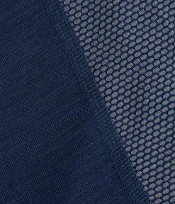 Norrøna Bitihorn Wool T-Shirt - Men's|-|T-Shirt En Laine Bitihorn - Homme -Norrøna Shop NOR 2615 18 7EIndigo 20Night 7Edetails1