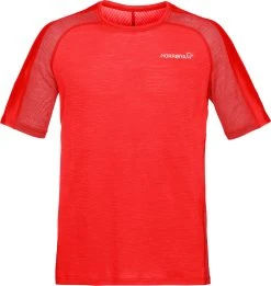 Norrøna Bitihorn Wool T-Shirt - Men's|-|T-Shirt En Laine Bitihorn - Homme -Norrøna Shop NOR 2615 18 7ETasty 20Red 31597eab f7e8 4e1c bfd3 c86ab2999910