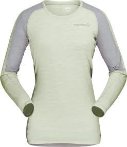 Norrøna Bitihorn Wool Shirt - Women's|-|Chandail En Laine Bitihorn - Femme -Norrøna Shop NOR 2632 18 7ESunny 20Lime